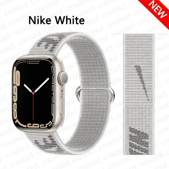 LEIXIUER Nylon Sport Loop Strap for Apple Watch Bands 44mm 40mm 45mm 41mm 38mm 42mm 44 mm Stretchy Elastic Braided Replacement Straps Bracelet Correa Watchband iWatch Series 3 5 6 SE 7 Band