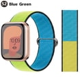 thumbnail image 1 of LEIXIUER Nylon Sport Loop Strap for Apple Watch Bands 44mm 40mm 45mm 41mm 38mm 42mm 44 mm Stretchy Elastic Braided Replacement Straps Bracelet Correa Watchband iWatch Series 3 5 6 SE 7 Band, 1 of 7