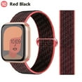 thumbnail image 1 of LEIXIUER Nylon Sport Loop Strap for Apple Watch Bands 44mm 40mm 45mm 41mm 38mm 42mm 44 mm Stretchy Elastic Braided Replacement Straps Bracelet Correa Watchband iWatch Series 3 5 6 SE 7 Band, 1 of 7