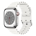 thumbnail image 1 of LEIXIUER Ocean Silicone Sport Band Compatible with Apple Watch Bands 49mm 45mm 44mm 42mm 41mm 40mm 38mm Smartwatch Strap Replacement iWatch Series Ultra SE 9 8 7 6 5 4 3 Women Men, 1 of 12