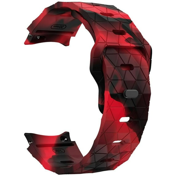 LEIXIUER Quick release Rubber 20mm 22mm Strap Replacement for Samsung Galaxy Watch 4/5/6 Band 44mm 40mm/6 4 Classic 43mm 47mm 46mm 42mm/Galaxy Watch 5 Pro 45mm