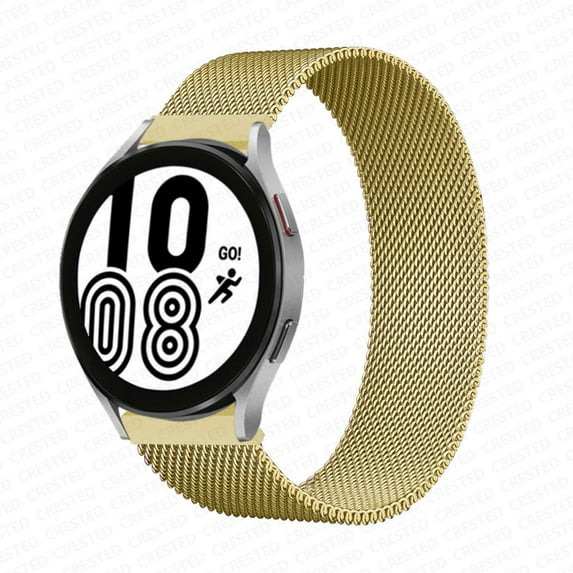 LEIXIUER for Samsung Galaxy Watch 4 40 44 mm / Watch 4 Classic 42 46 mm / Galaxy Watch 3 41mm / Galaxy 42mm / Gear S2 Classic 20MM Band Milanese Magnetic Loop Replacement Strap