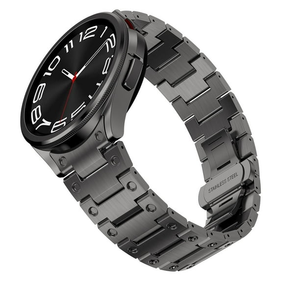 LEIXIUER Samsung Galaxy Watch 6 5 4 Bands 44mm 40mm & Galaxy Watch 6 4 Classic Bands 47mm 46mm 43mm 42mm/ 5 Pro 45mm Band, 20mm NO Gap Metal Stainless Steel Replacement Strap for Samsung Galaxy Watch
