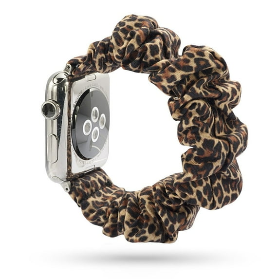 LEIXIUER Scrunchie Band Compatible for Apple Watch Bands 38mm 40mm 41mm 42 mm 44mm 45mm Cute Printed Elastic Solo Loop Bands Women//Girls Bracelet Strap for iWatch Series 7 6 5 4 3 2 1 SE