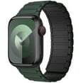 thumbnail image 1 of LEIXIUER Silicone Magnetic Link Band Compatible with Apple Watch Bands 45mm 44mm 42mm 49mm 41mm 40mm 38mm, Thin Silicone Link Loop Magnet Wristband Replacement iWatch SE Ultra Series 9 8 7 6 5 4 3 2 1, 1 of 12