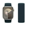 thumbnail image 1 of LEIXIUER Silicone Solo Loop Compatible with Apple Watch Bands 45mm 44mm 40mm 41mm 42mm 49mm Elastic Belt Silicone Bracelet Replacement iWatch Series Ultra 9 8 se 6 5 4 3 2 1 Band, 1 of 12