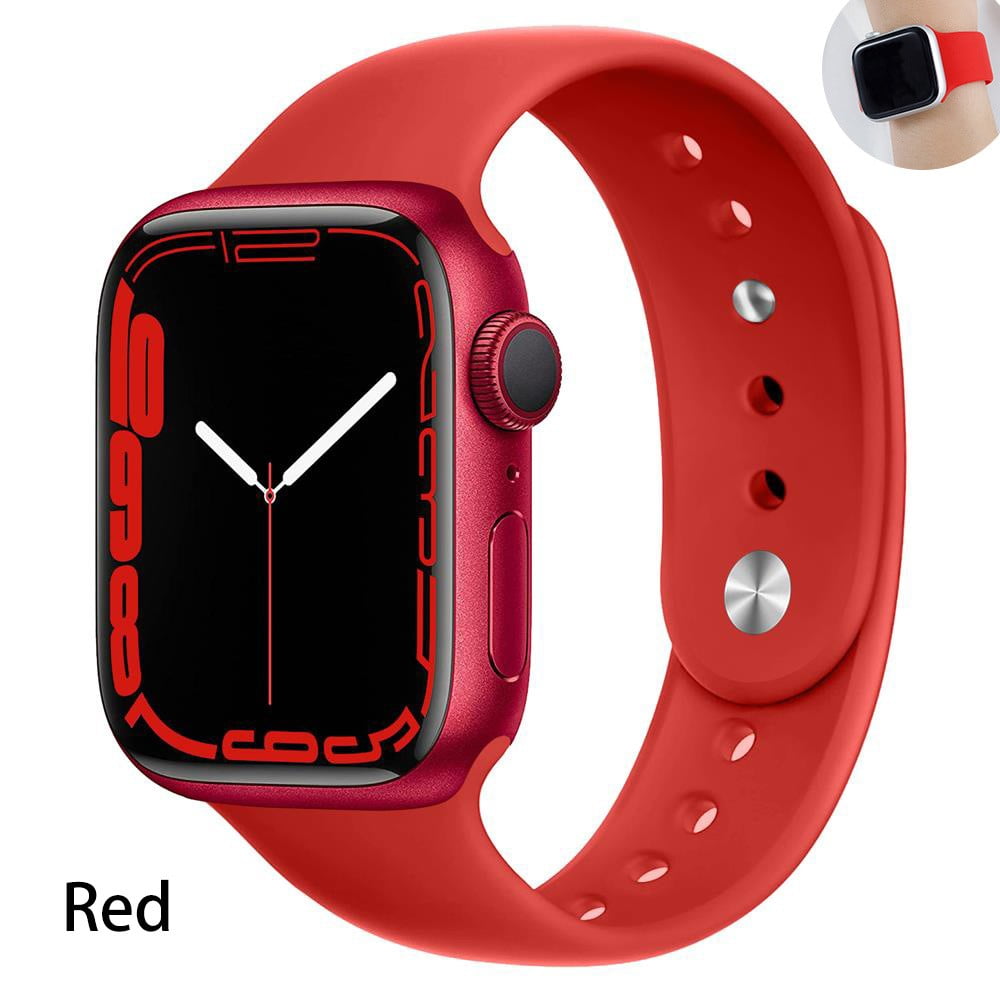 LEIXIUER Silicone Sport Strap Compatible with Apple Watch Bands 40mm