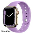 thumbnail image 1 of LEIXIUER Silicone Sport Strap Compatible with Apple Watch Bands 40mm 38mm 41mm 45mm 44mm 42mm 49mm, Breathable Silicone Bracelet for iWatch Bands Accessories Series 9 8 7 SE 6 5 4 3 2 1 Ultra, 1 of 8