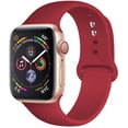 thumbnail image 1 of LEIXIUER Silicone Sport Strap Compatible with Apple Watch Bands 49mm 40mm 44mm 38mm 42mm 41mm 45mm,Stretchy Soft Silicone WristBands Bracelet for iWatch All Series 8 7 6 5 4 3 2 1 & SE Sports Band, 1 of 9