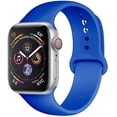 thumbnail image 1 of LEIXIUER Silicone Sport Strap Compatible with Apple Watch Bands 49mm 40mm 44mm 38mm 42mm 41mm 45mm,Stretchy Soft Silicone WristBands Bracelet for iWatch All Series 8 7 6 5 4 3 2 1 & SE Sports Band, 1 of 9
