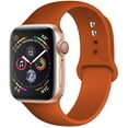 thumbnail image 1 of LEIXIUER Silicone Sport Strap Compatible with Apple Watch Bands 49mm 40mm 44mm 38mm 42mm 41mm 45mm,Stretchy Soft Silicone WristBands Bracelet for iWatch All Series 8 7 6 5 4 3 2 1 & SE Sports Band, 1 of 9