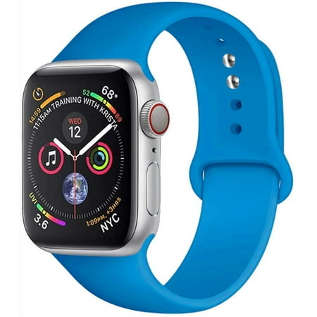 LEIXIUER Silicone Sport Strap Compatible with Apple Watch Bands 49mm 40mm 44mm 38mm 42mm 41mm 45mm,Stretchy Soft Silicone WristBands Bracelet for iWatch All Series 8 7 6 5 4 3 2 1 & SE Sports Band