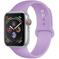 thumbnail image 1 of LEIXIUER Silicone Sport Strap Compatible with Apple Watch Bands 49mm 40mm 44mm 38mm 42mm 41mm 45mm,Stretchy Soft Silicone WristBands Bracelet for iWatch All Series 8 7 6 5 4 3 2 1 & SE Sports Band, 1 of 9