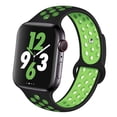 thumbnail image 1 of LEIXIUER Silicone Strap Compatible with Apple Watch Band 45mm 41mm 38mm 42mm 40mm 44mm 49mm,Smartwatch Wrist Adjustable Breathable Sport Bands for iWatch Series 7 6 5 4 3 2 1 8 9 SE Nike, 1 of 8