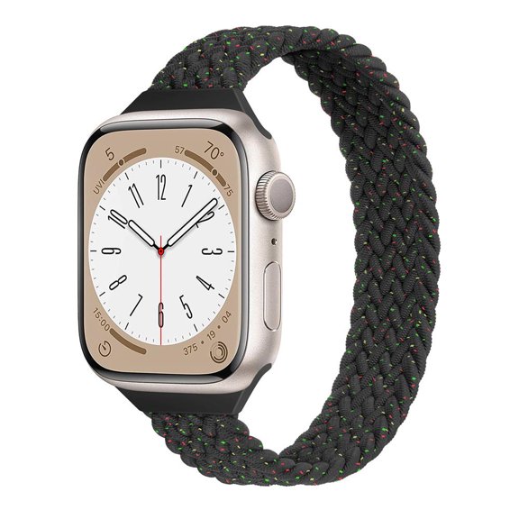 LEIXIUER Slim Braided Solo Loop Bands Compatible with Apple Watch Bands 41mm 45mm 49mm 40mm 44mm 42mm 38mm 42mm Elastic Belt Bracelet Replacement iWatch Series 8 Ulrea 6 5 4 3 SE 7 2 1