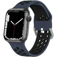 thumbnail image 1 of LEIXIUER Sport Bands Compatible with Apple Watch Band iWatch Bands 49mm 45mm 44mm 42mm 41mm 40mm 38mm Women Men, Adjustable Soft Silicone Sport Band for iWatch Series 9 8 7 6 5 4 3 2 1 SE Ultra, 1 of 13