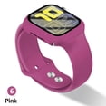 thumbnail image 1 of LEIXIUER Sport Silicone Strap With Hard Case for Apple Watch Bands 38mm 40mm 42mm 44mm,  Tempered Glass Protective Cover Bump With Adjustable Elastic Bands Wristbands for iWatch Series SE 6 5 4 3 2 1, 1 of 12