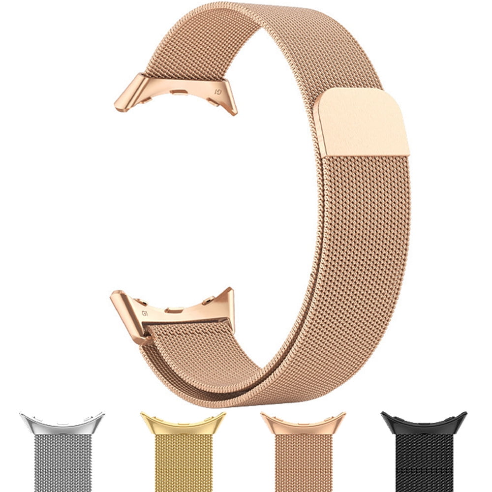 LEIXIUER Stainless Steel Milanese Loop Band Compatible with Google