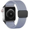 thumbnail image 1 of LEIXIUER Stretchy Braided Loop Compatible with Apple Watch Band iWatch Bands 41mm 40mm 38mm 49mm 45mm 44mm 42mm Men Women, Elastic Nylon Magnetic Clasp for iWatch Ultra Series 9 8 7 SE 6 5 4 3 2 1, 1 of 15