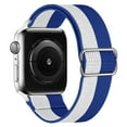 thumbnail image 1 of LEIXIUER Stretchy Solo Loop Strap Compatible with Apple Watch Bands 38mm 40mm 41mm 45mm 44mm 42mm 49mm, Adjustable Braided Weave Nylon Band Women Men for iWatch Series 9 8 7 6 5 4 3 2 1 se ultra, 1 of 12