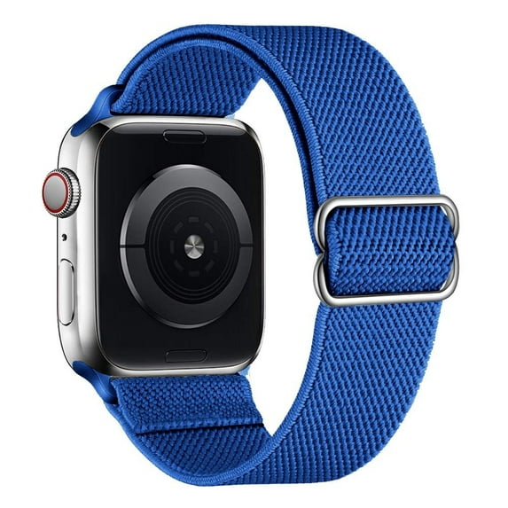 LEIXIUER Stretchy Solo Loop Strap Compatible with Apple Watch Bands 38mm 40mm 41mm 45mm 44mm 42mm 49mm, Adjustable Braided Weave Nylon Band Women Men for iWatch Series 9 8 7 6 5 4 3 2 1 se ultra