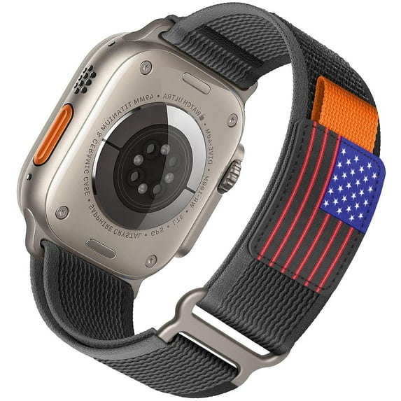 LEIXIUER Trail Loop Compatible with Apple Watch Bands 49mm 45mm 44mm 42mm 41mm 40mm 38mm Sport Loop Nylon Band Replacement iwatch series 9 8 7 se 6 5 4 3 2 1 ultra Strap
