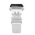 thumbnail image 1 of LEIXIUER Women Sport Silicone Bnad + Decoration Trinkets Compatible with Apple Watch Bands 41mm 40mm 38mm 49mm 45mm 44mm 42mm, Adjustable Sprot Band Replacement iWatch Series 9 8 7 6 5 4 3 2 SE Ultra, 1 of 12