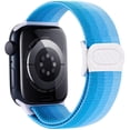 thumbnail image 1 of LEIXIUER Women Stretchy Bands Compatible for Apple Watch Band iwatch Bands 41mm 40mm 38mm 49mm 45mm 44mm 42mm Elastic Adjustable Nylon Sport Loop for iWatch Series 9 8 7 SE 6 5 4 3 Ultra 2, 1 of 13