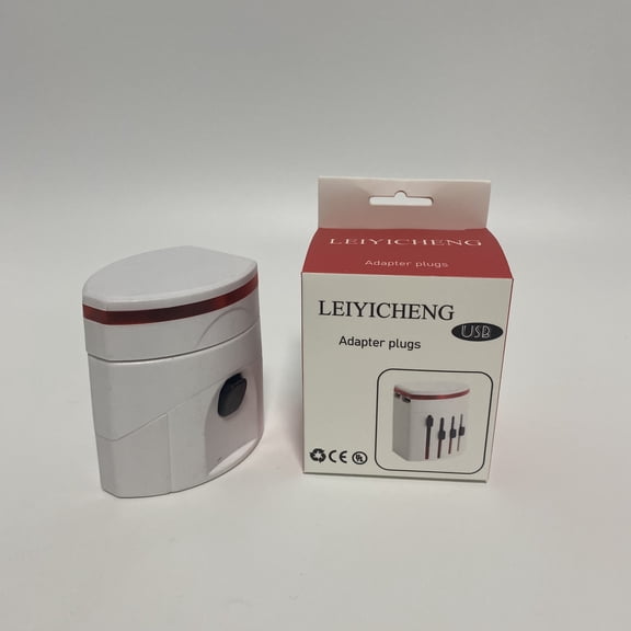 LEIYICHENG Adapter plugs, plug adapter cube faucet, home office, school dormitory socket extender white