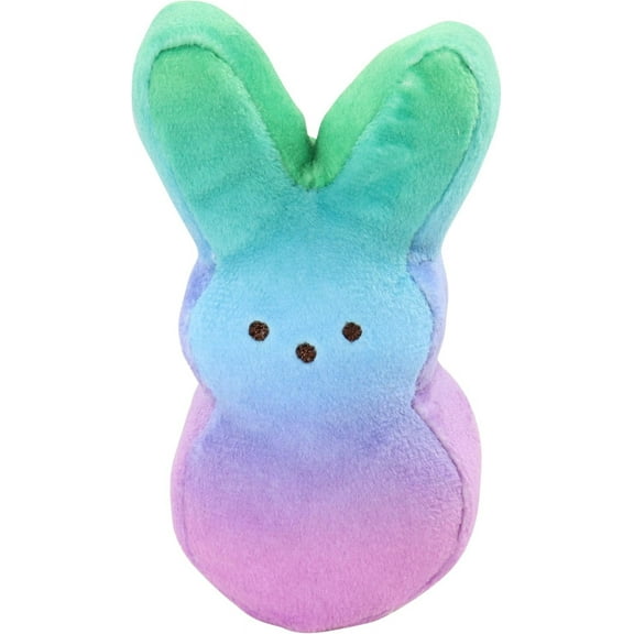 LEJHVAQK 15" Ombre Easter Bunny Plush - Dreamy Gradient Pastel Stuffed Animal - Large Marshmallow-Soft Rainbow Rabbit Toy, Easter Basket Stuffers & Aesthetic Room Decor
