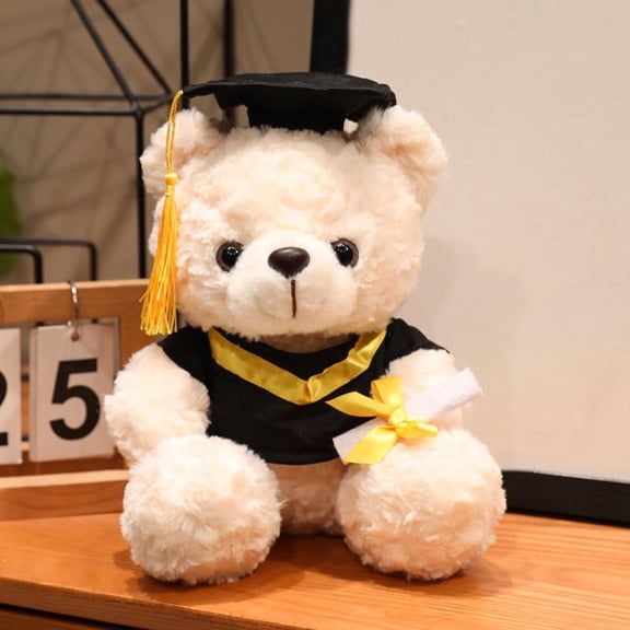 LEJHVAQK 6" Teddy Bear Adorable Collectible 2026 Graduation Soft Plush Toy for Students and Graduates of All Ages Commencement Party Favorite Keepsake Gift