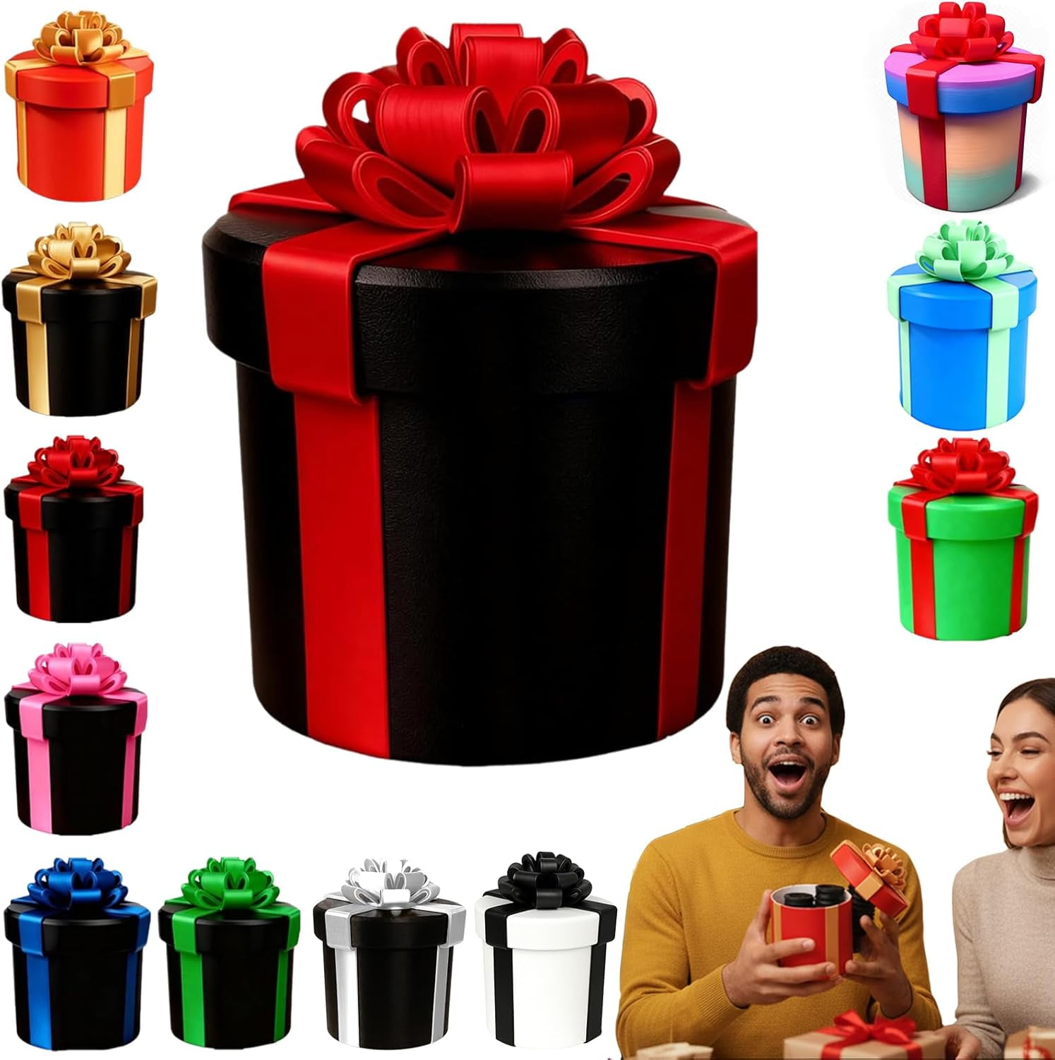 LEJHVAQK Annoying Nested Screw Gift Box, Annoying Gift Box with Screws ...