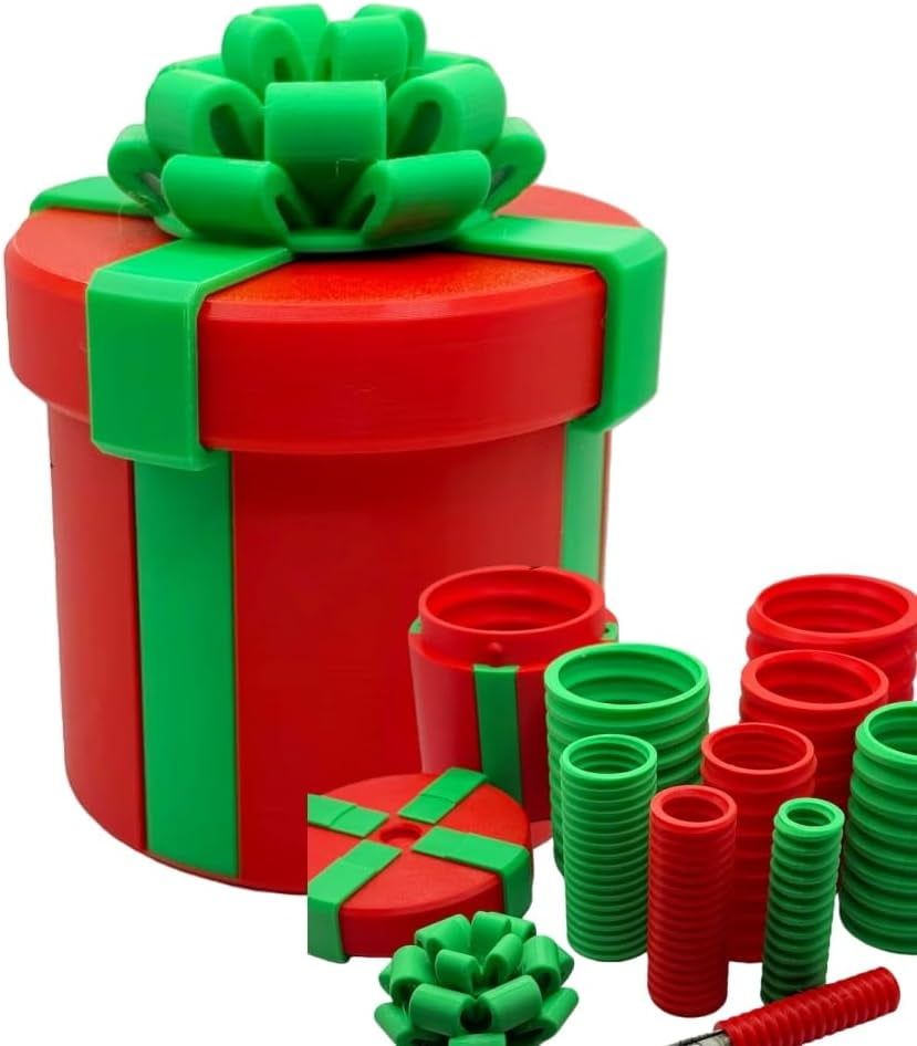 LEJHVAQK Annoying Nested Screw Gift Box - Prank Nesting Box for Cash ...