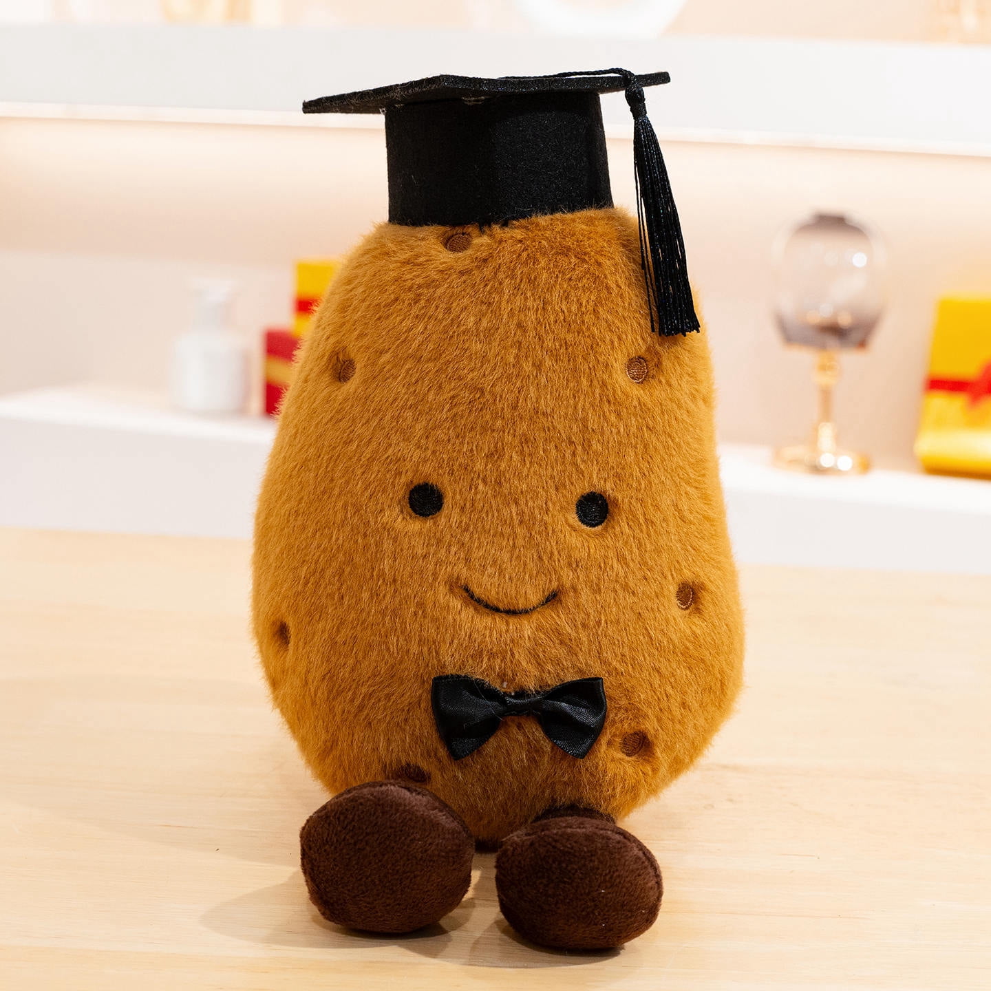 Graduation Potato LEJHVAQK Funny Potato Plush Toy Class of 2026 Graduation Gift Quirky ...