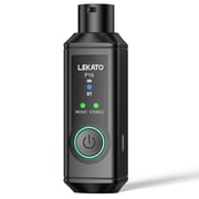 LEKATO 1 Pack for Mono, XLR Bluetooth Receiver, Wireless BT Adapter, Bluetooth 5.3, 48kHz/24bit, 165ft Range, for Mixing Console Desk, Audio Mixers, Speakers, DJ PA Systems, 15H Battery Life