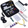 LEKATO 11Pcs Guitar Tool Kit Guitar Repair Kit Guitar Maintenance Kit Guitar String Winder Hex Wrenches String Clipper for Acoustic Guitar Electric Guitar Ukulele Bass Banjo