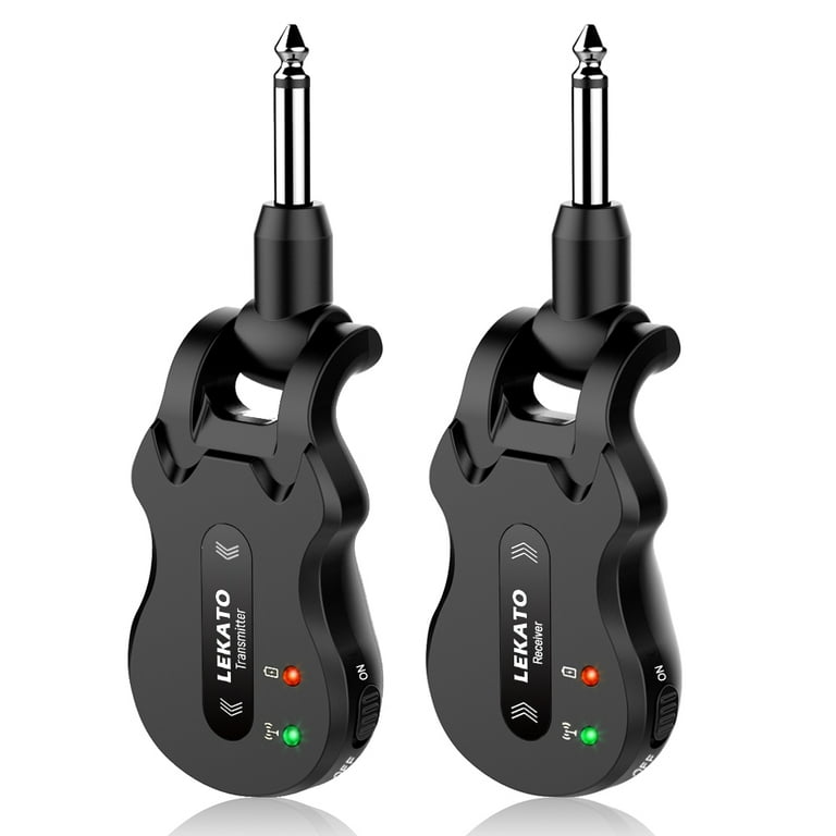 LEKATO 5.8GHz Wireless System Electric Guitar Transmitter Receiver