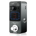 thumbnail image 1 of LEKATO Black Looper Pedal Guitar Looper Pedal with SYNC & Tuner Function Loop Pedal with LED Screen Looper Pedal for Electric Guitar Bass Unlimited Overdubs 3 Loops 18 Minutes Record Time, 1 of 6