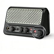 LEKATO GA-4 10W Portable Electric Guitar Amplifier with Clean & Overdrive Channel Reverb Bluetooth Mini Small Guitar Amp for Practice