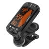 LEKATO Guitar Tuner Clip On Metronome Tuner Tone Generator 3 in 1 Multifunction Portable for All Instruments Bass Chromatic Instruments Violin and Ukulele
