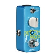 LEKATO Harmonizer Mini Pitch Shifter Pedal Compact Guitar Effects with Harmony Pitch Shift Detune Modes