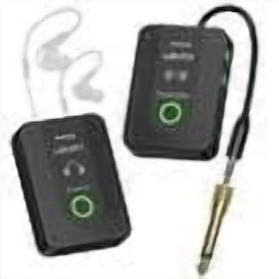 LEKATO MS-02 Wireless in Ear Monitor System 2.4G Stereo Wireless IEM System with Transmitter Beltpack Receiver Automatic Pairing for Studio Band Rehearsal Live Performance