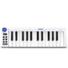LEKATO Mini MIDI Keyboard 25 Key MIDI Controller Bluetooth MIDI Keyboard with Velocity-Sensitive Mini Keys 360 Knob and Music Production Small MIDI Keyboard Rechargeable