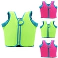 thumbnail image 1 of LEKDFST Toddler Swim Vest for Kids Floaties Boys Girls Swim Float Jacket Buoyancy Swimwear 4-6 Years Green, 1 of 7