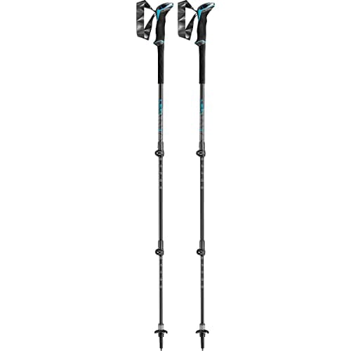 LEKI Makalu Lite AS Aluminum Adjustable Lightweight Walking Poles for Trekking \u0026 Hiking