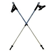 LEKI Nordic Walking Instructor Fully Adjustable Walking Pole 100-130cm Light Blue