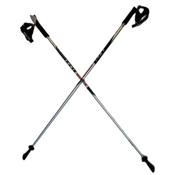 LEKI Nordic Walking Pacer Ultra Lightweight HM Carbon 110cm Silver