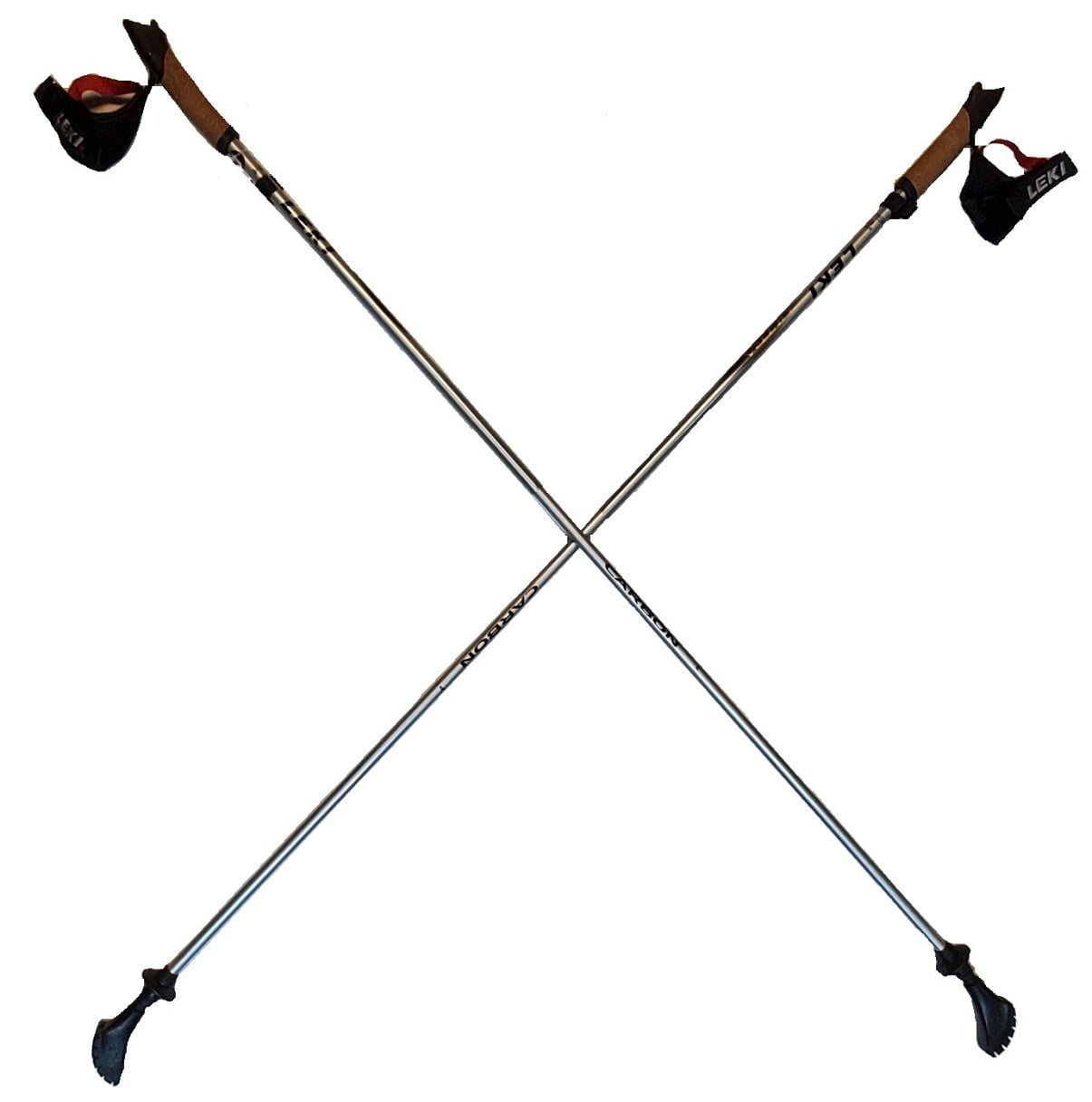 LEKI Nordic Walking Ultra ALU Carbon HTS 6 0 Series Poles Gray 120cm leki-nordic-walking-ultra-alu-carbon-hts-6-0-series-poles-gray-120cm