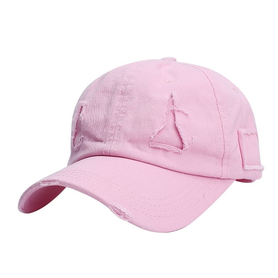 LEKODE American Flag Baseball Cap Men's Summer Hats Men Sun Hats Men's Sun Hats Women's Baseball Hat Boat Hats for Women Hat for Sun Protection for Men Pink One Size