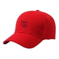thumbnail image 1 of LEKODE Baseball Cap Running Hat Sun Hats for Women Fishing Hat for Men Golf Hat Vintage Hat Dad Hat Fitted Hats for Men Trucker Hat Pool Hat Casual Hats for Men Red One Size, 1 of 4